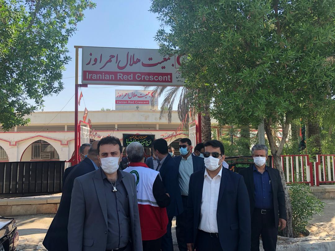سفر معاون بهداشت، درمان و توانبخشی هلال‌احمر به فارس/ بازدید از انبار امدادی و امکانات هلال‌احمر استان